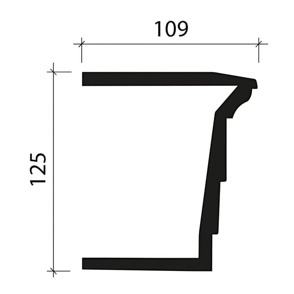Arkkitraavi Profhome 434201 tyyli moderni