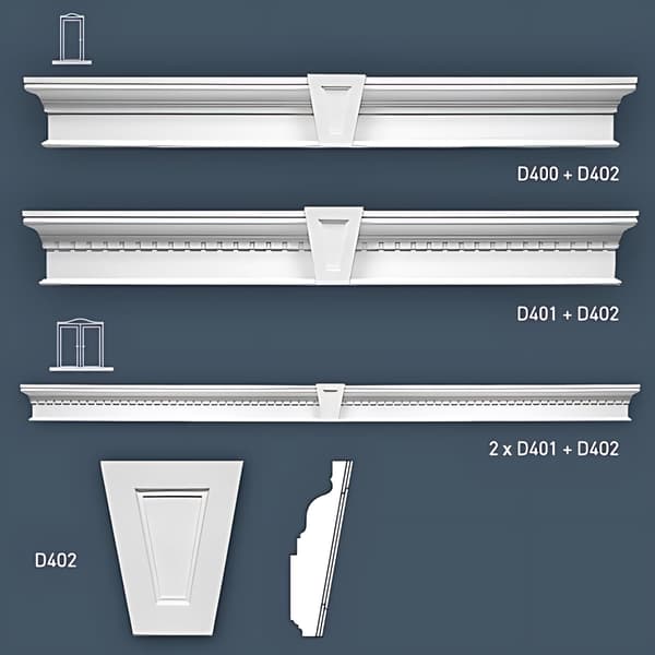 Frontispice Orac Decor LUXXUS D400 stil klassisk