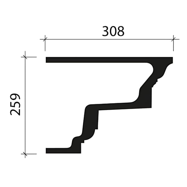 Taklist Profhome 402101 stil nyklassicism