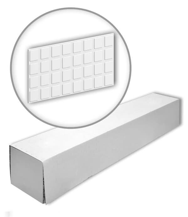 Profhome 159905-box 1 låda innehåller 8 paneler 3D väggpanel Väggpanelering i modern stil | 2,56 m2