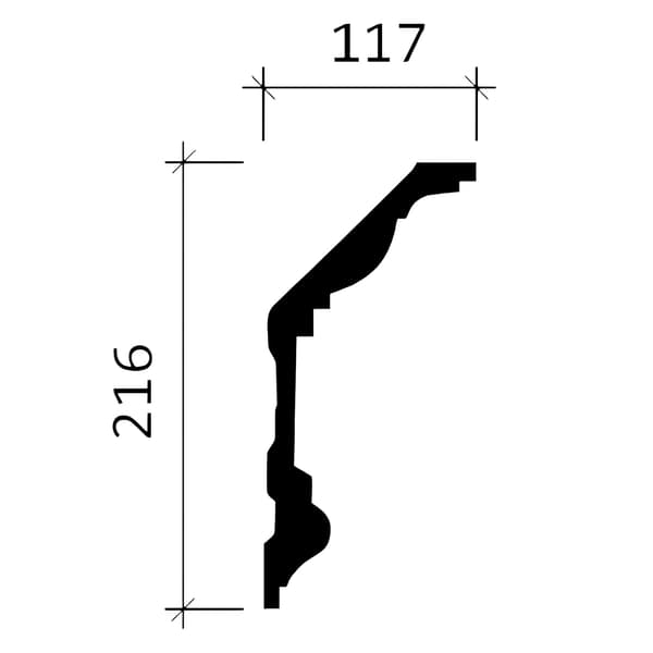 Taklist Profhome 150132F stil nyklassicism