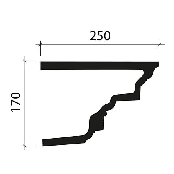 Taklist Profhome 431202 stil tidlös / klassisk