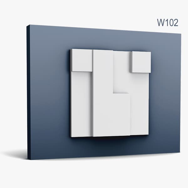 3D-väggpanel Orac Decor MODERN W102 stil modern