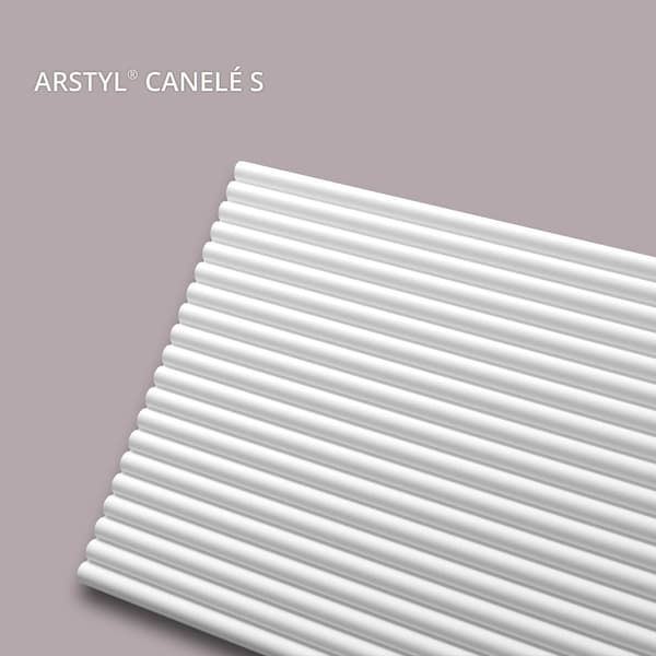 3D-väggpanel NMC ARSTYL CANELÉ S stil modern