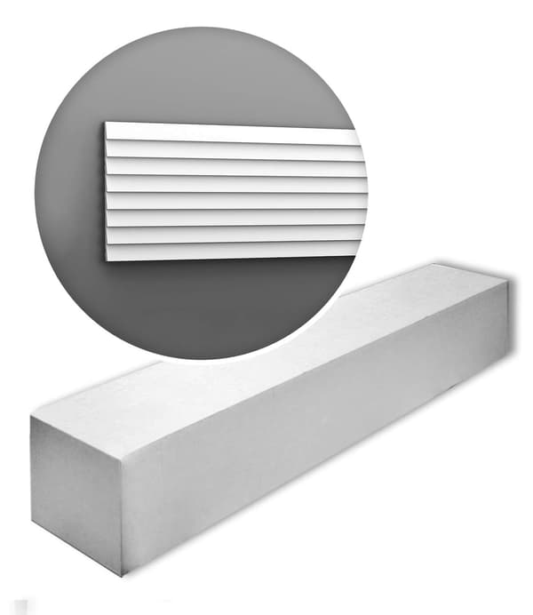 3D-väggpanel Orac Decor MODERN WX204-box 1 låda innehåller 9 paneler 18 m