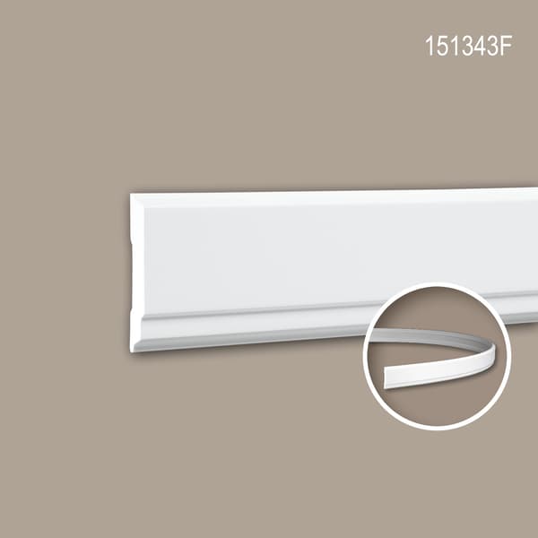 Vägglist Profhome 151343F stil modern