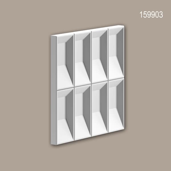 Profhome 159903-box 1 kasse 4 paneler 3D vægpanel Vægpanelering design moderne | 0,69 m2