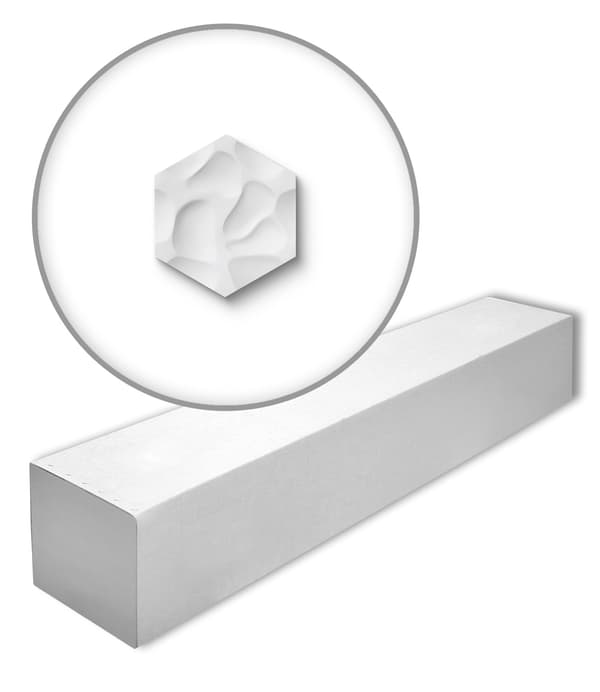 3D-väggpanel NMC ARSTYL CORAL-box 1 låda innehåller 6 paneler