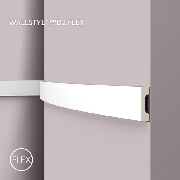 Vägglist NMC ARSTYL WD2 Flex stil tidlös / klassisk