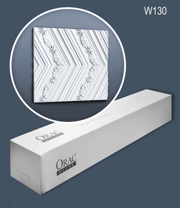 3D-väggpaneler Orac Decor LUXXUS W130-box 1 låda innehåller 4 paneler 8 m