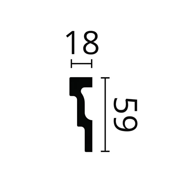 Taklist NMC NOMASTYL M2 stil modern