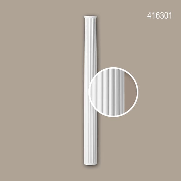 Halv Søjler base Profhome 416301 stil Corinthian
