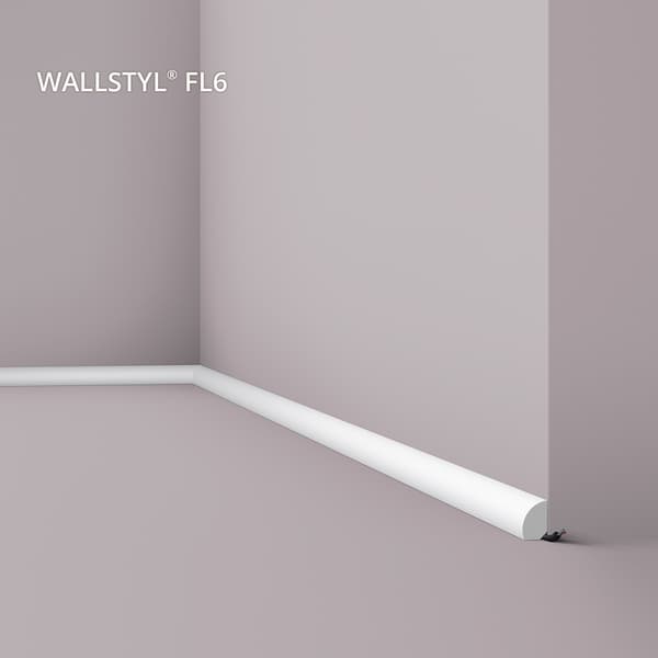 Golvlist NMC WALLSTYL FL6 stil tidlös / klassisk