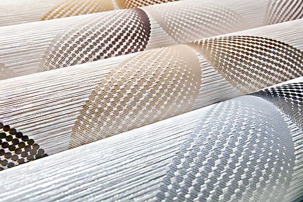 Tapet retro EDEM 1034-14 tekstureret glitrende farve fløde beige brun 5,33 m2