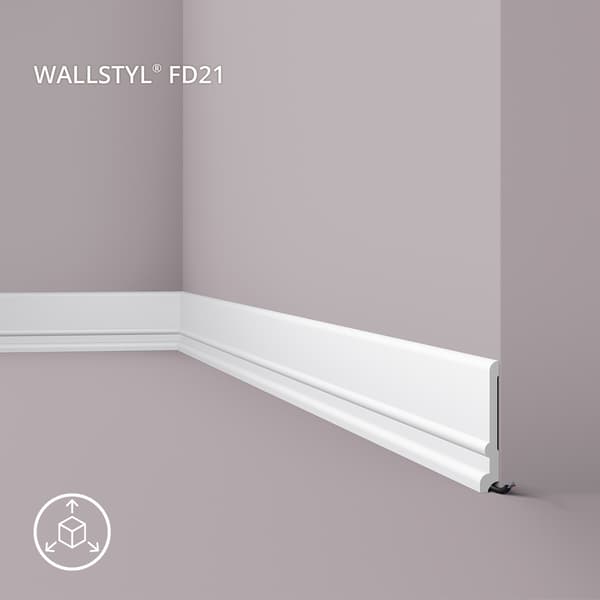 Golvlist NMC WALLSTYL FD21 stil modern