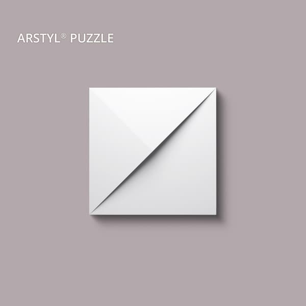 3D-väggpanel NMC ARSTYL PUZZLE stil modern