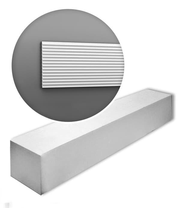 3D-väggpanel Orac Decor MODERN WX205-box 1 låda innehåller 10 paneler 20 m