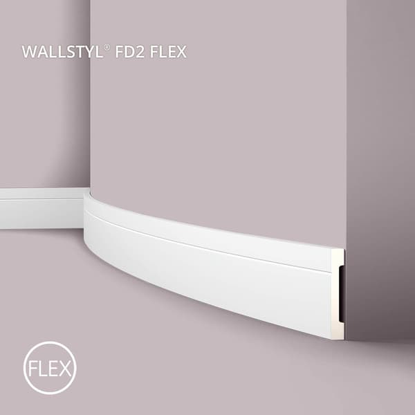Golvlist NMC WALLSTYL FD2 Flex stil tidlös / klassisk