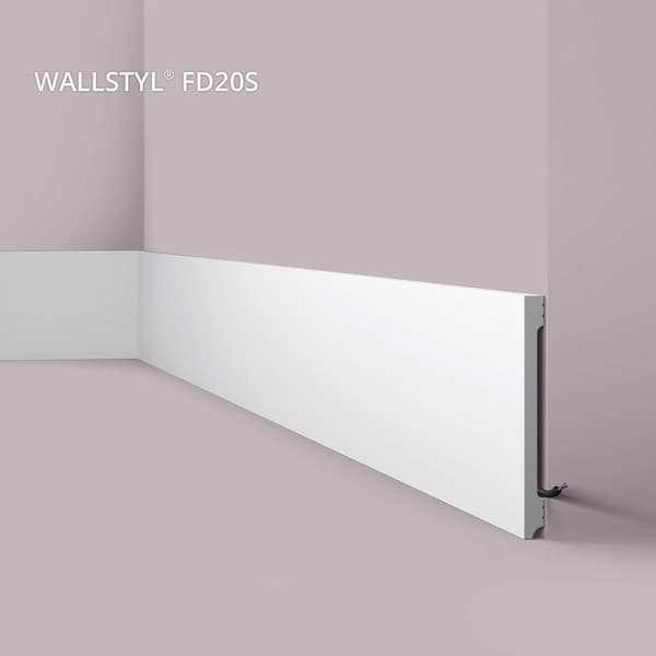 Golvlist NMC WALLSTYL FD20S stil modern