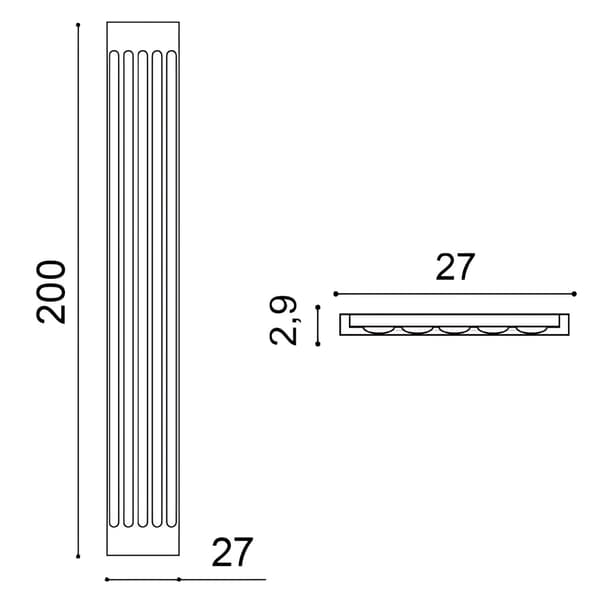 Pilaster base Orac Decor LUXXUS K250 stil klassisk