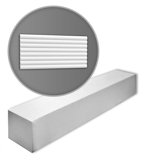 3D-väggpaneler Orac Decor MODERN W110-box 1 låda innehåller 8 paneler 16 m