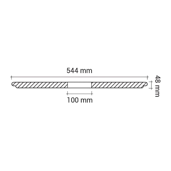 Stuk rosette Profhome 156041 stil Neo Empire