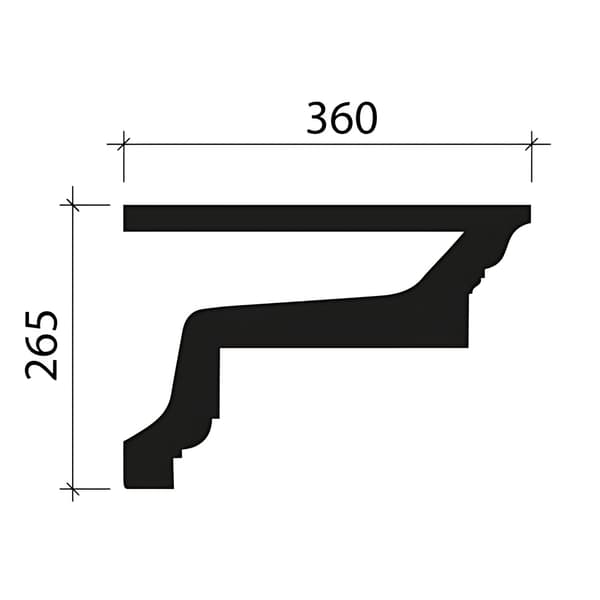 Taklist Profhome 401103 stil nyklassicism