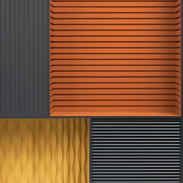 3d vægpanel Orac Decor MODERN W109 stil moderne