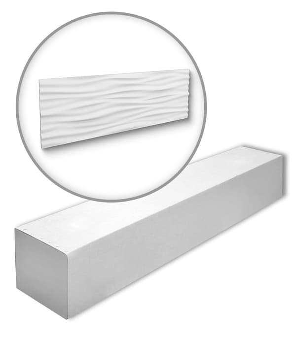 3D-väggpanel NMC ARSTYL LIQUID-box 1 låda innehåller 6 paneler