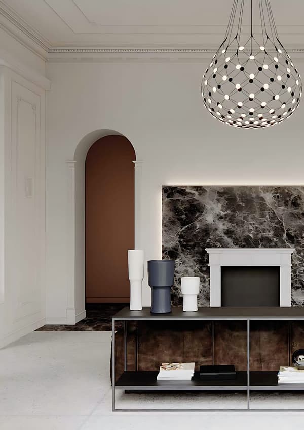 Dekorative pejs Profhome 164004 stil klassisk