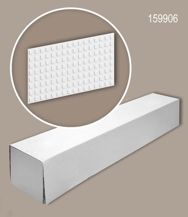 Profhome 159906-box 1 låda innehåller 8 paneler 3D väggpanel Väggpanelering i modern stil | 2,56 m2