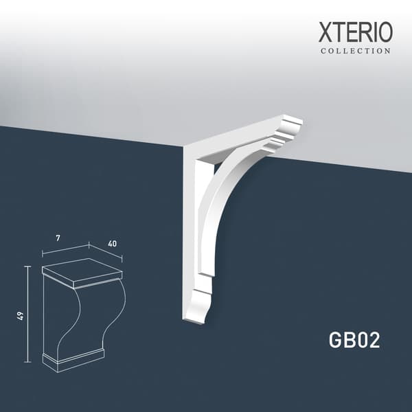 Fasadekonsol Orac Decor XTERIO GB02 stil klassisk