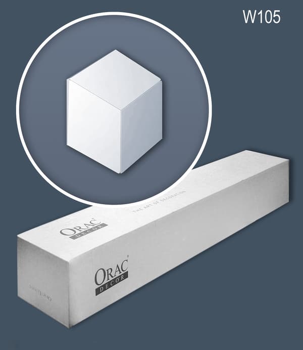 3D-väggpaneler Orac Decor MODERN W105-box 1 låda innehåller 6 paneler