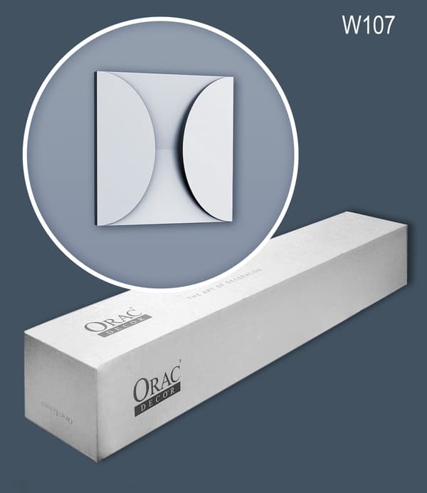 3D vægpaneler Orac Decor MODERN W107-box 1 kasse med 5 paneler