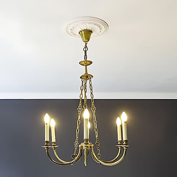 Stuk rosette Profhome 156007 stil Neo Empire