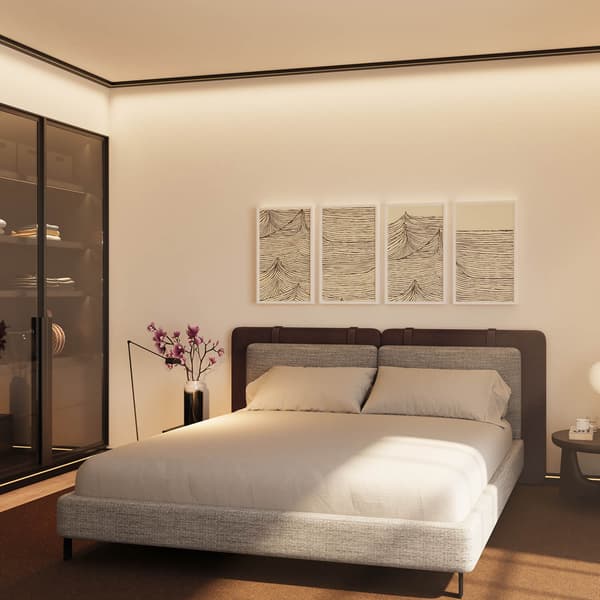 Golvlist NMC WALLSTYL IL11 BLACK stil modern