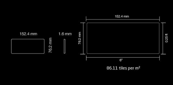 Metal mosaik Rustfrit stål ALLOY S-Kismet-Ti-SM spejl poleret grå 0,58 m2