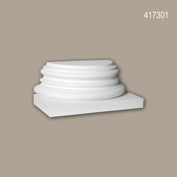 Halv kolonnbas Profhome 417301 stil Korintisk