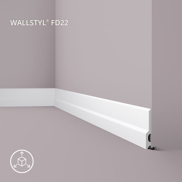 Golvlist NMC WALLSTYL FD22 stil modern