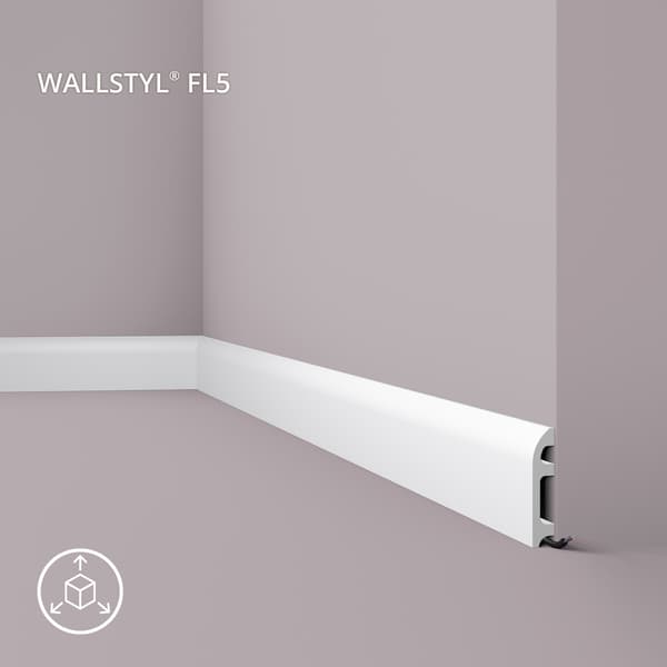 Golvlist NMC WALLSTYL FL5 stil tidlös / klassisk
