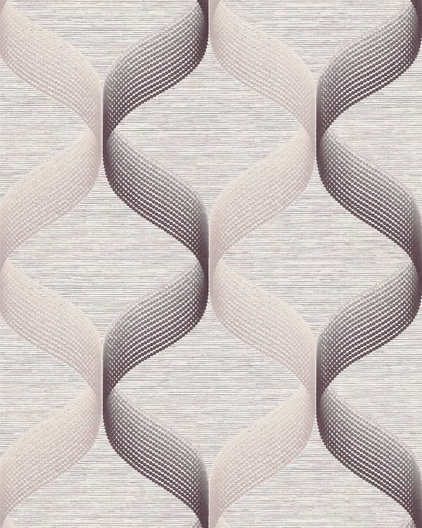 Tapet retro EDEM 1034-14 tekstureret glitrende farve fløde beige brun 5,33 m2