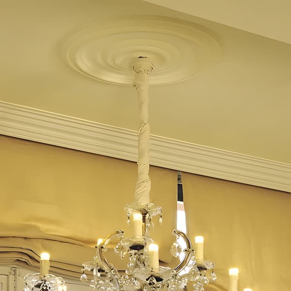 Stuk rosette Orac Decor LUXXUS R09 stil klassisk