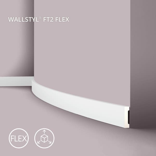 Golvlist NMC WALLSTYL FT2 Flex stil modern
