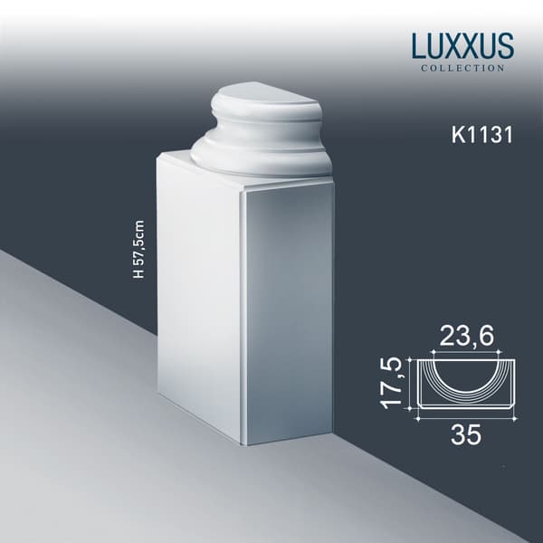 Søjler postament Orac Decor LUXXUS K1131 stil klassisk