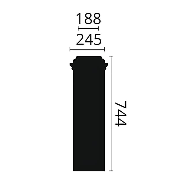 Pilaster bas NMC ARSTYL PB2 stil tidlös / klassisk