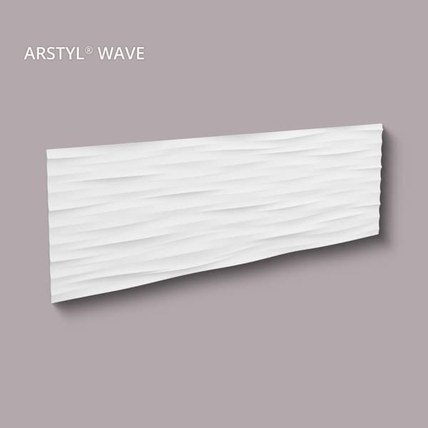 3D-väggpanel NMC ARSTYL WAVE-box 1 låda innehåller 7 paneler