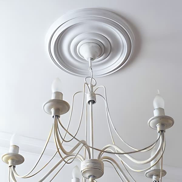 Stuk rosette Orac Decor LUXXUS R08 stil klassisk