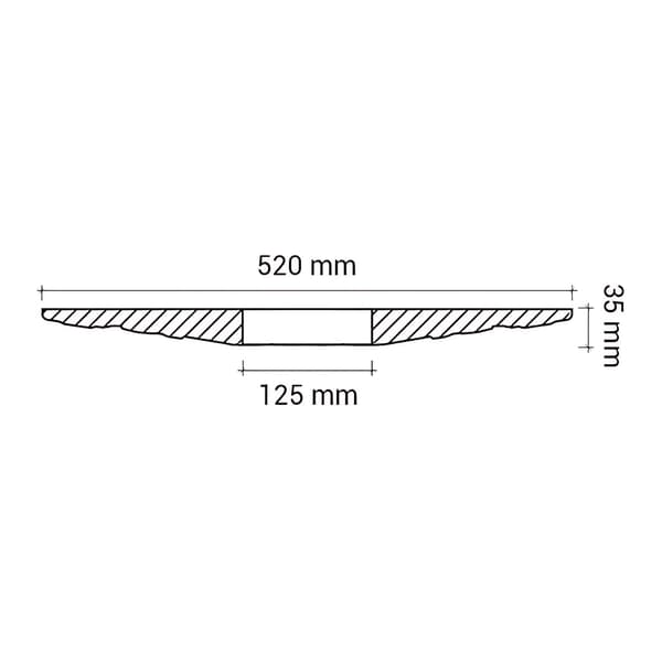 Takrosett Profhome 156003 stil Rokoko / barock