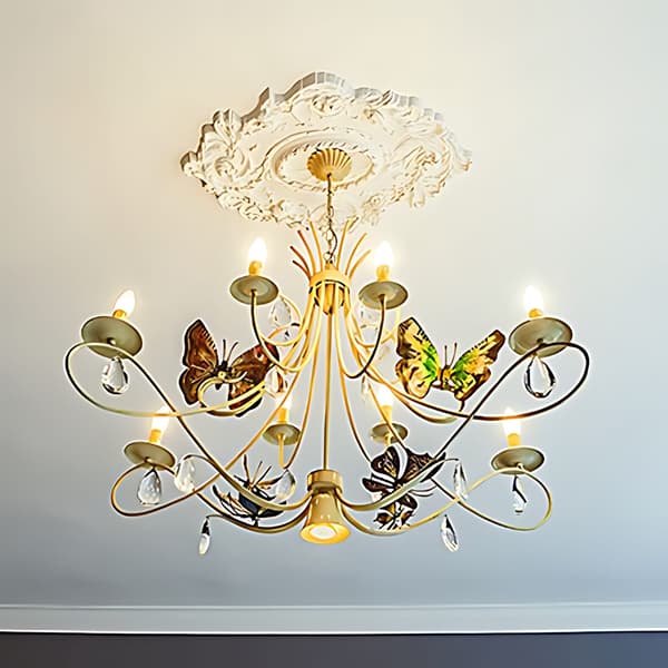 Stuk rosette Profhome 156029 stil Rokoko / Barok