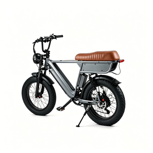 YANGOR Y20 PLUS 20\" Fat Tire Elcykel Hydrauliska Bromsar, Grå